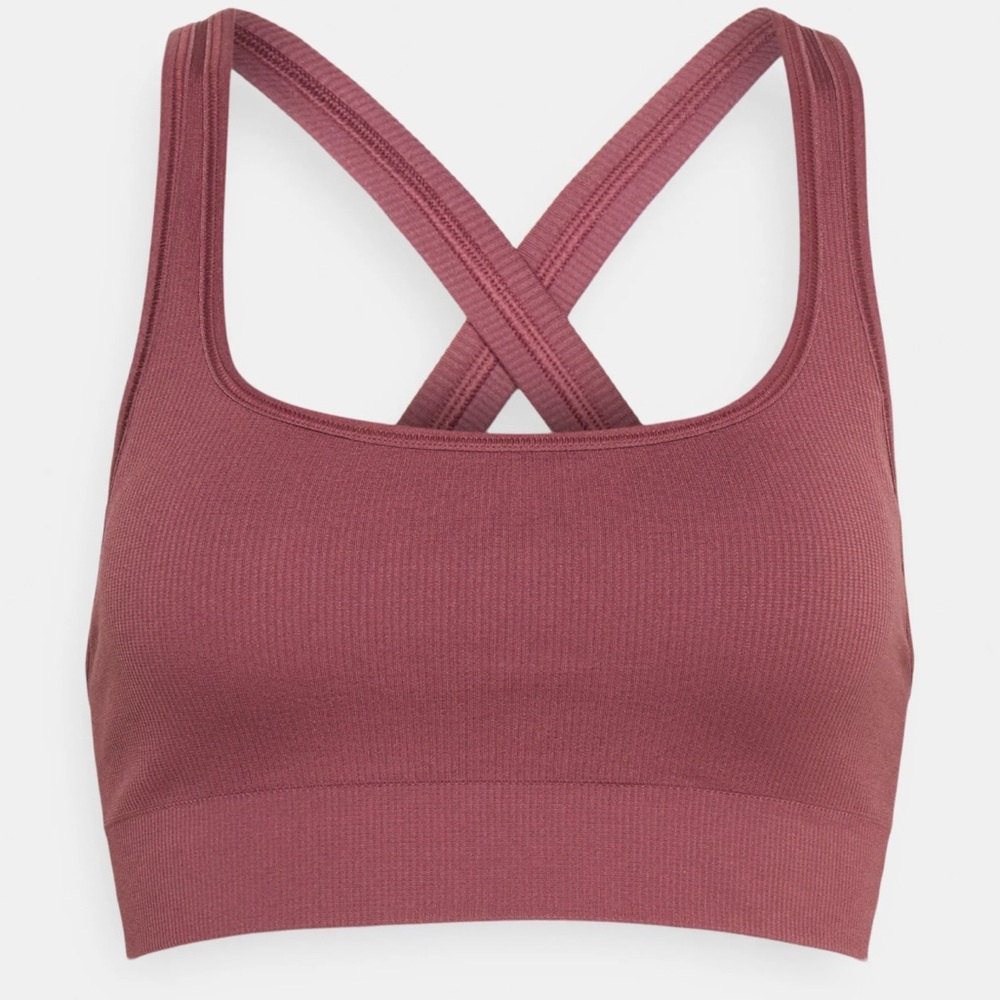 Athleta Aurora Scoop Bra  Colour: tawny rose size L
